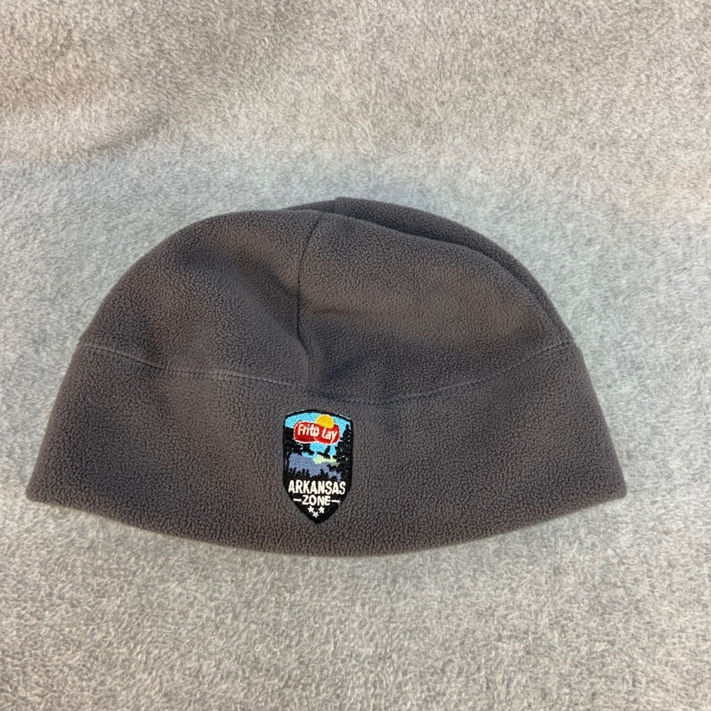 Frito Lay Arkansas Zone Unisex Gray Unbranded Fleece Beanie Hat OSFM